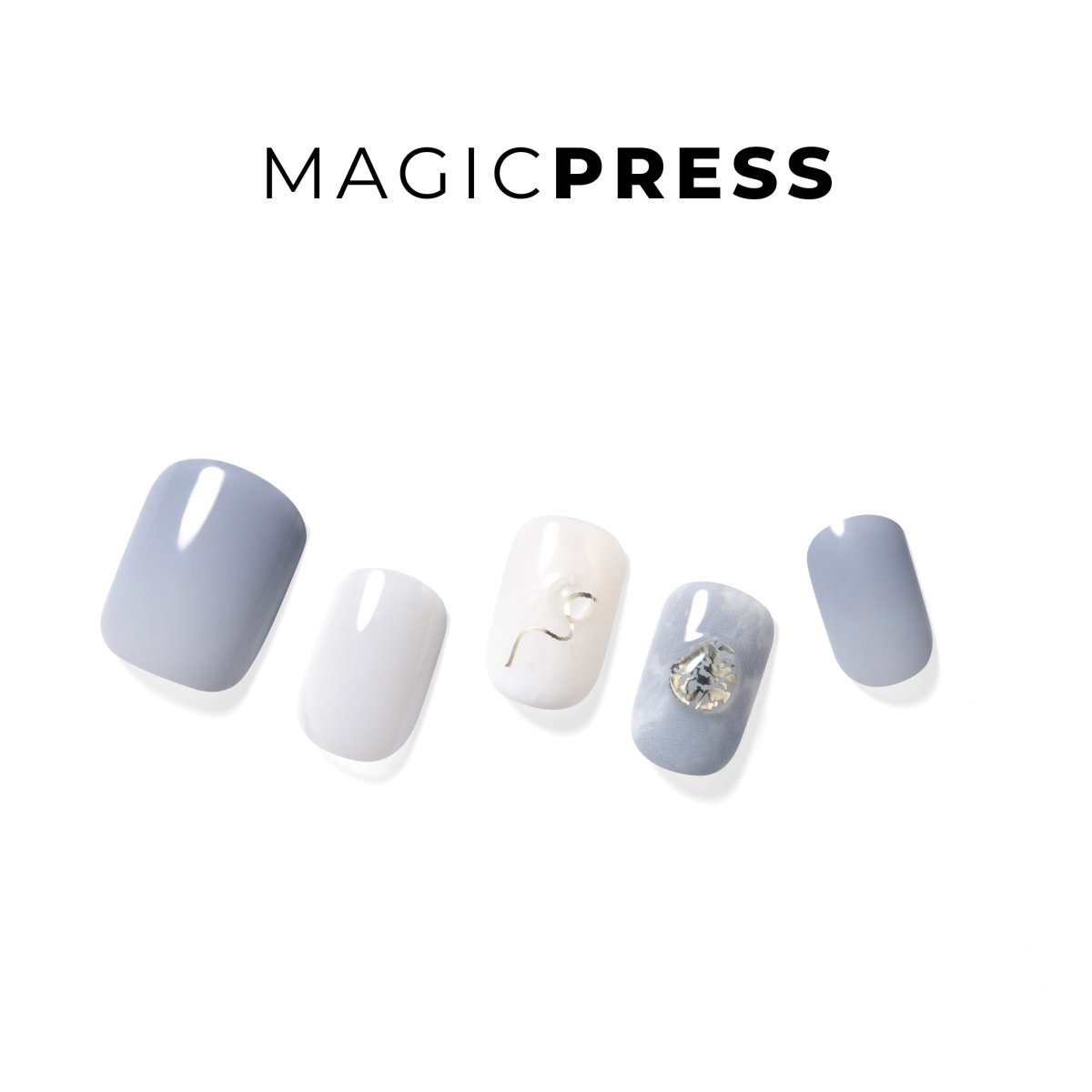 Premium Press-On Nails - Easy, Affordable, and Gorgeous - Ice