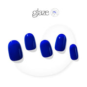 Royal Blue - Glaze Art - Manicure - Dashing Diva Singapore