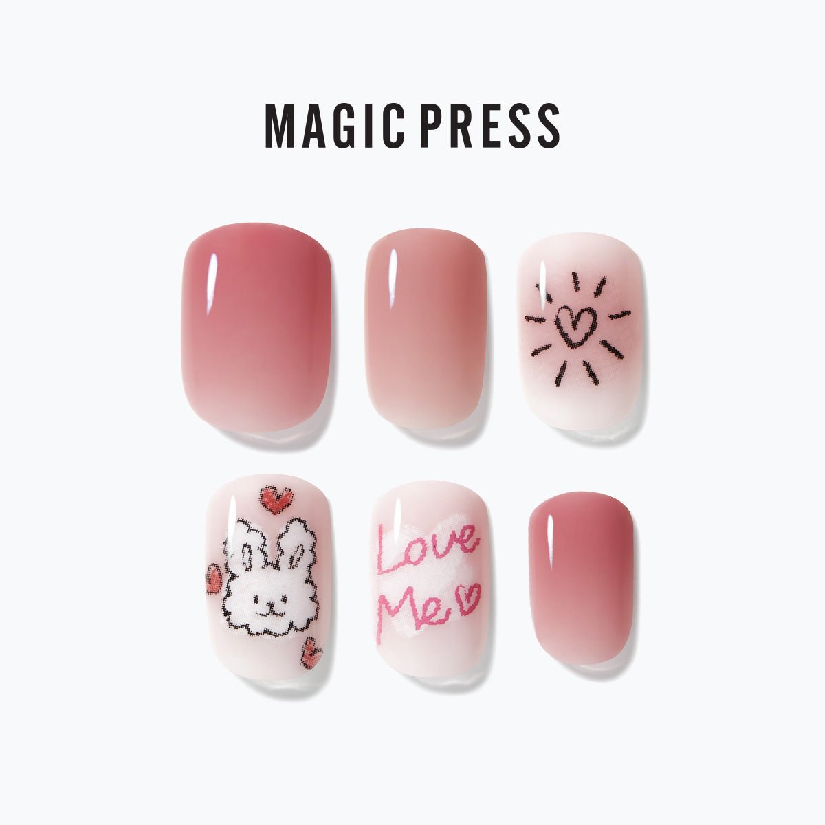 Love Rabbit - Magic Press - Manicure - Dashing Diva Singapore