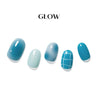 Aqua Bomb - Glow Gel Sticker - Manicure - Dashing Diva Singapore