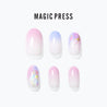 Aurora Mermaid - Magic Press Art - Manicure - Dashing Diva Singapore