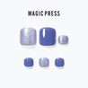 Blue Holic - Magic Press Art - Pedicure - Dashing Diva Singapore
