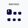 Blue Jean - Magic Press Art - Pedicure - Dashing Diva Singapore