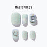 Blue Quartz - Magic Press Premium - Manicure - Dashing Diva Singapore