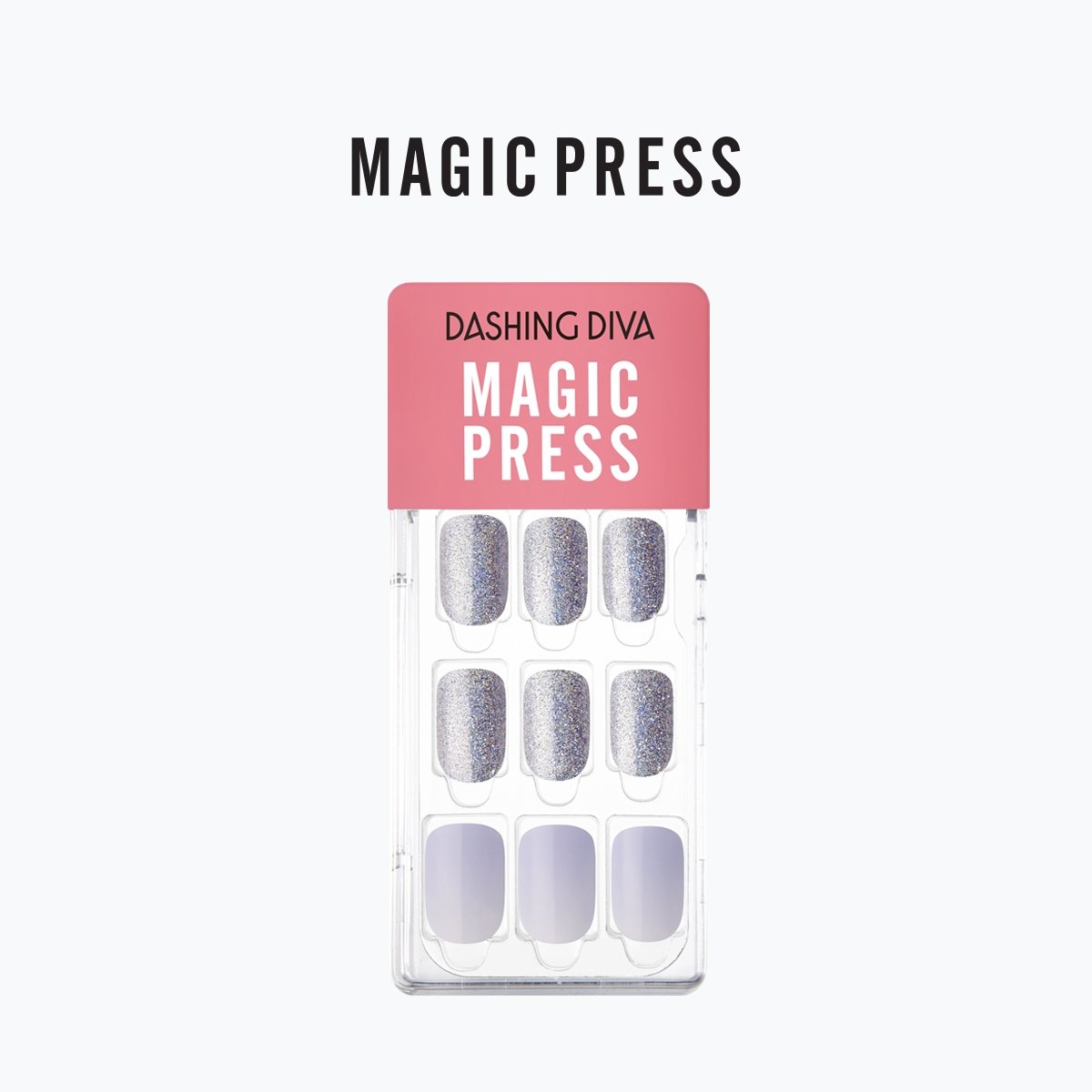 Blue Sparkle Glitter - Magic Press Art - Manicure - Dashing Diva Singapore