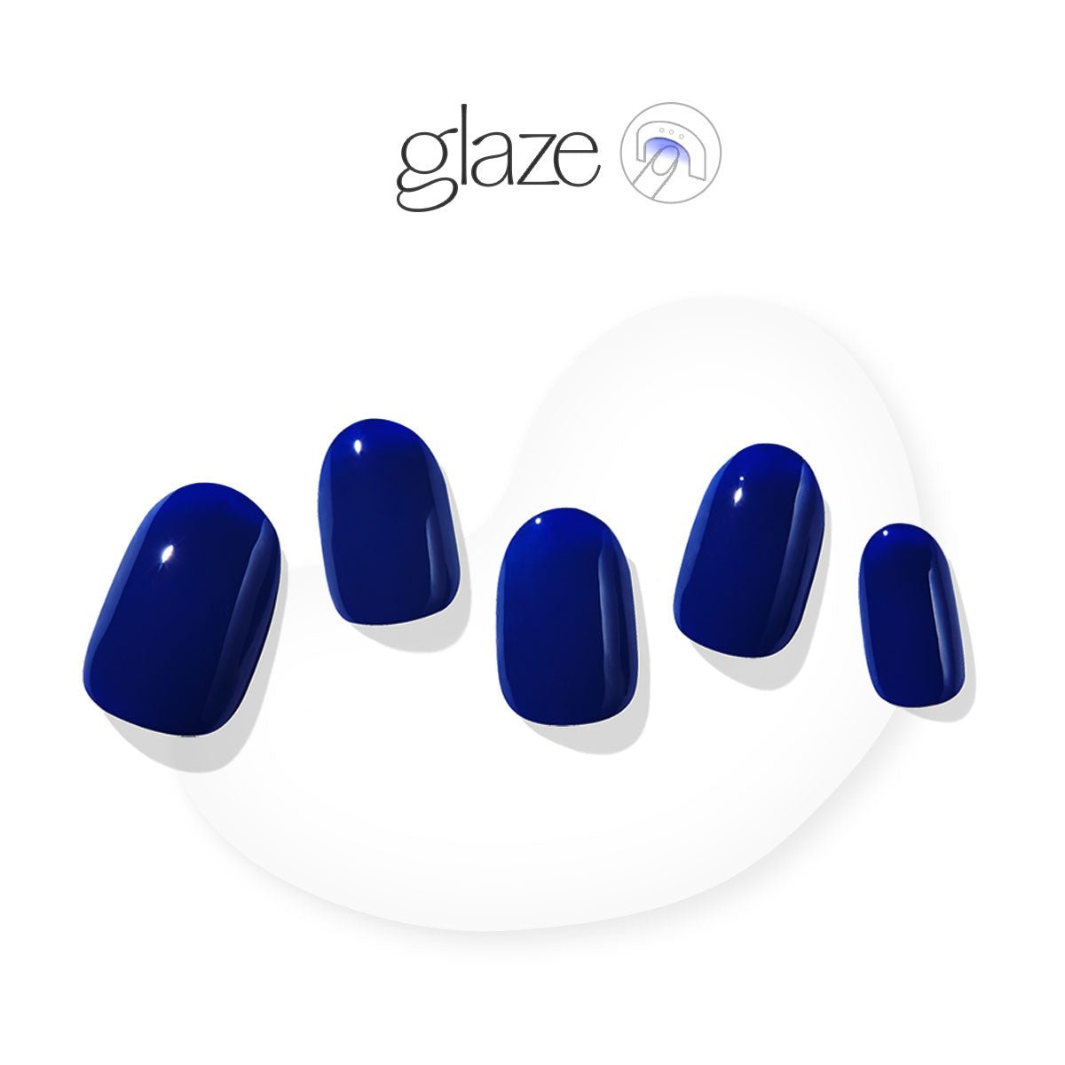 Cobalt - Glaze Art - Manicure - Dashing Diva Singapore