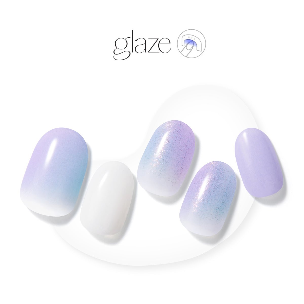 Dewy Lavender - Glaze Art - Manicure - Dashing Diva Singapore