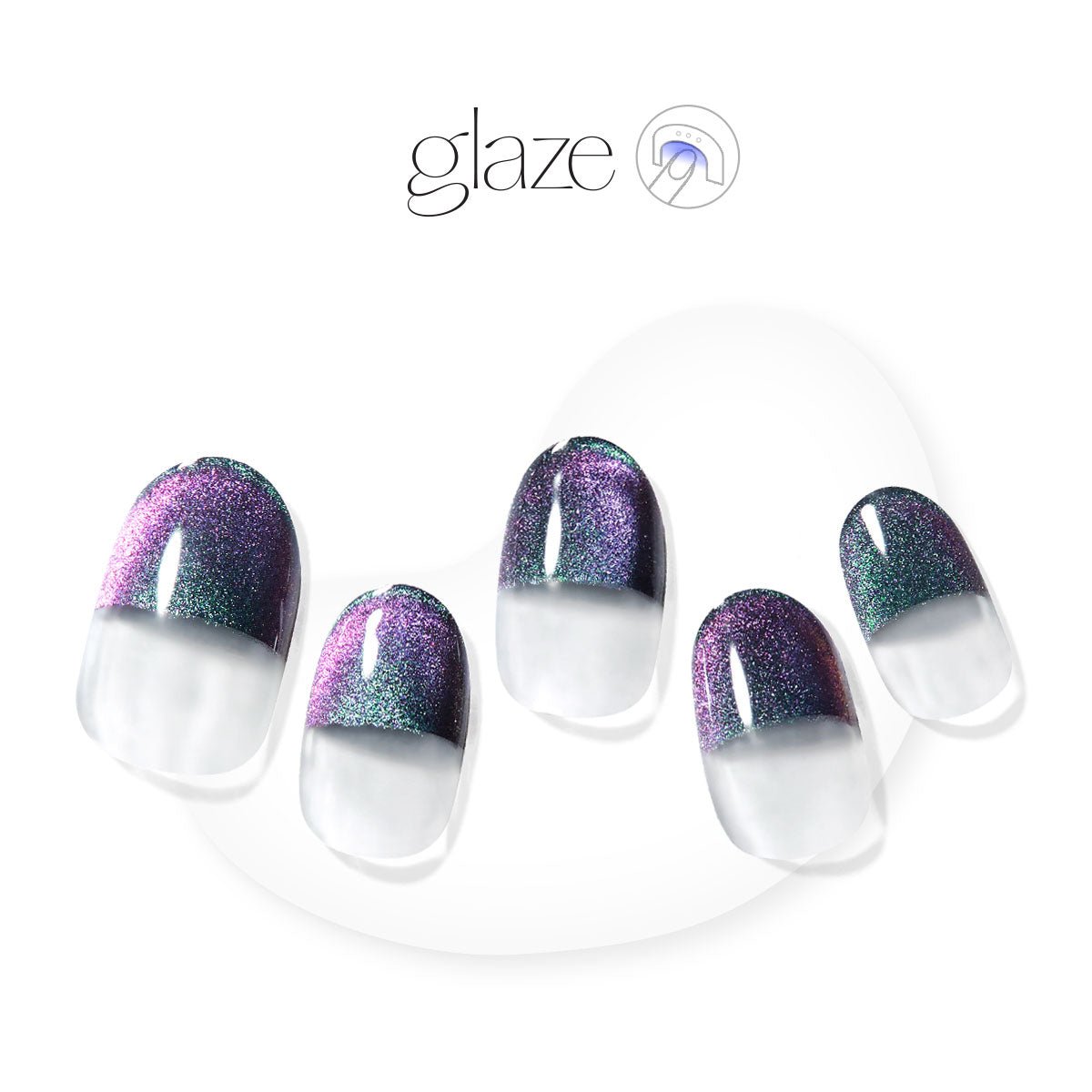 Glint Night - Glaze Art - Manicure - Dashing Diva Singapore