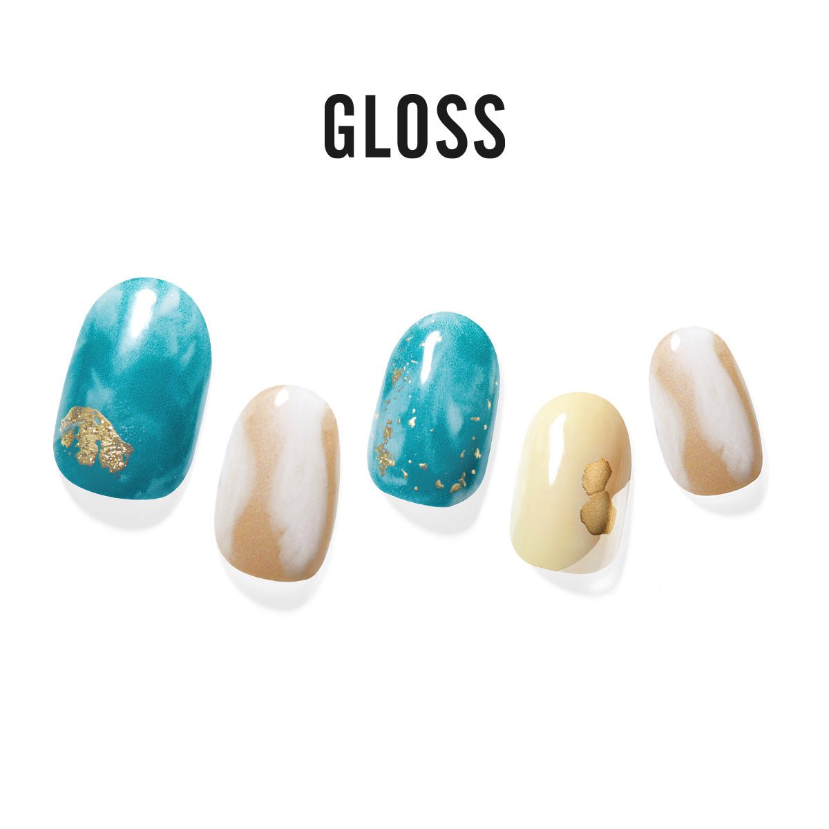 Glossy Mood - Gloss Gel Strip - Manicure - Dashing Diva Singapore