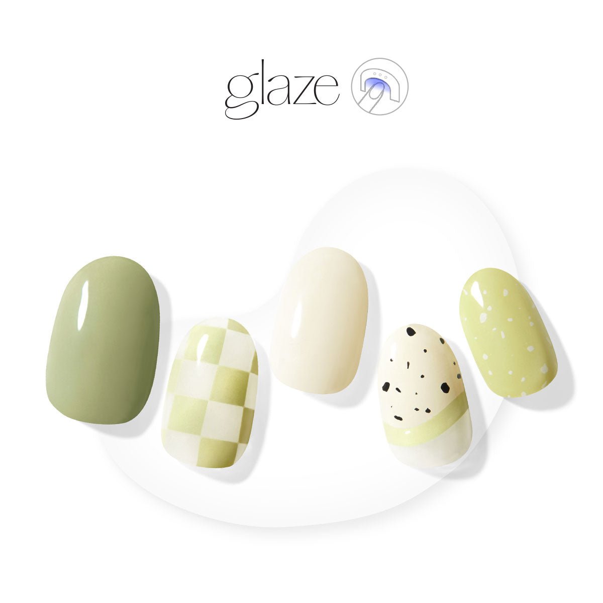 Green Festival - Glaze Art - Manicure - Dashing Diva Singapore