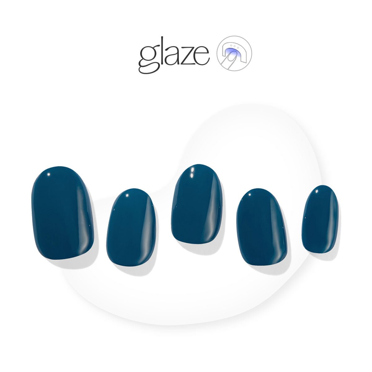 Green Sapphire - Glaze Art - Manicure - Dashing Diva Singapore
