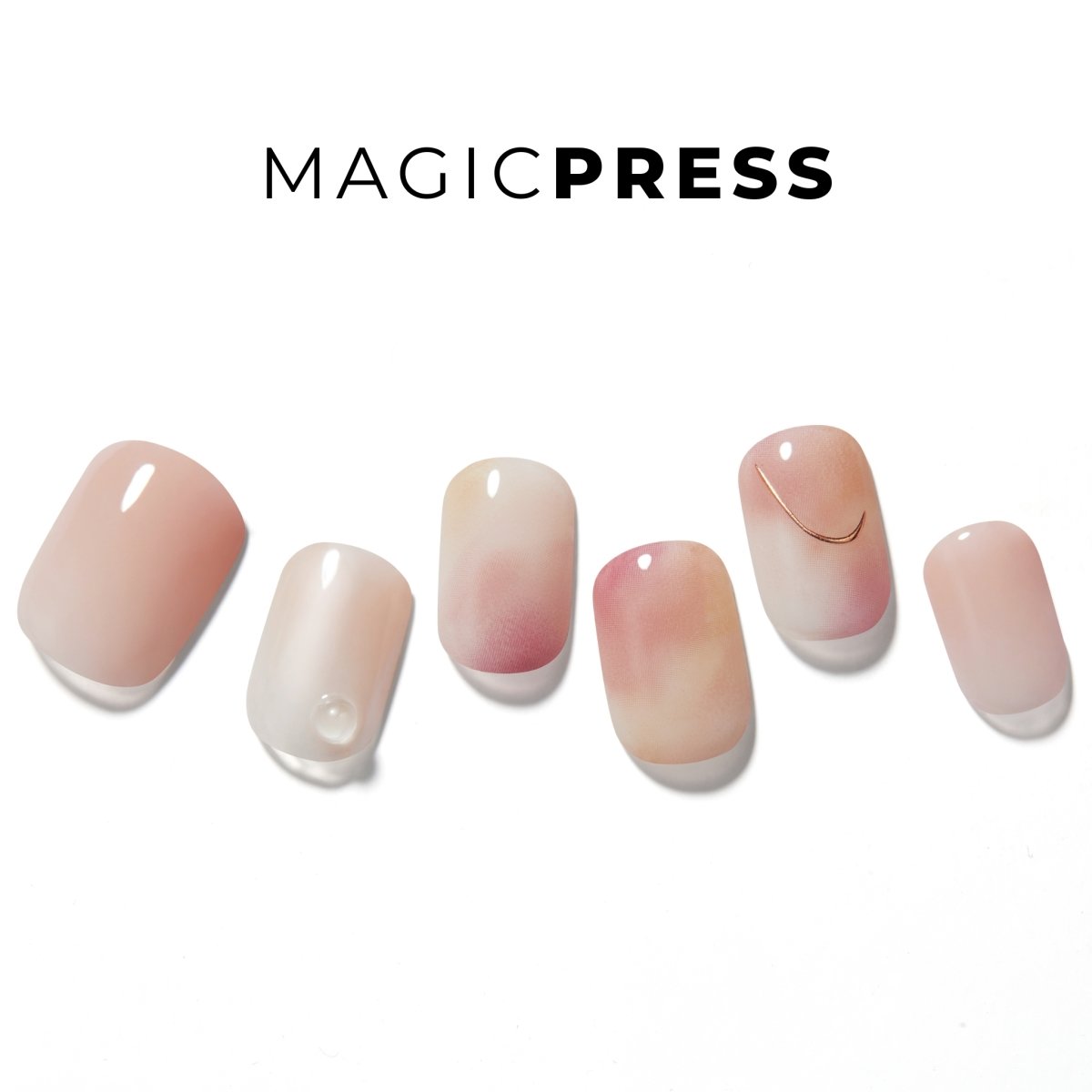 Hazelnuts - Magic Press Art - Manicure - Dashing Diva Singapore
