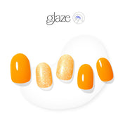 Juicy Mandarin - Glaze Art - Manicure - Dashing Diva Singapore