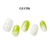 Lime Daisy - Glow Gel Sticker - Manicure - Dashing Diva Singapore