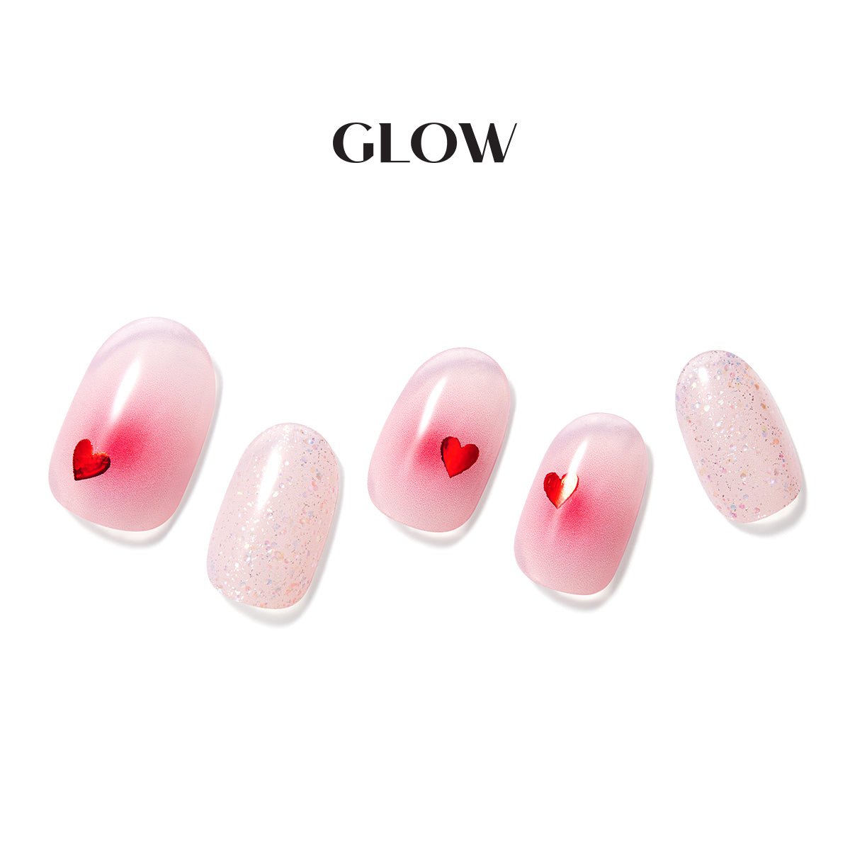 Lovely Cheek - Glow Gel Sticker - Manicure - Dashing Diva Singapore