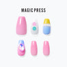 [Magic Press] MDR1201PC Peace Love Happiness - Manicure - Magic Press - Dashing Diva Singapore