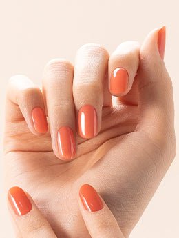 Mandarine - Gloss Gel Strip - Manicure - Dashing Diva Singapore