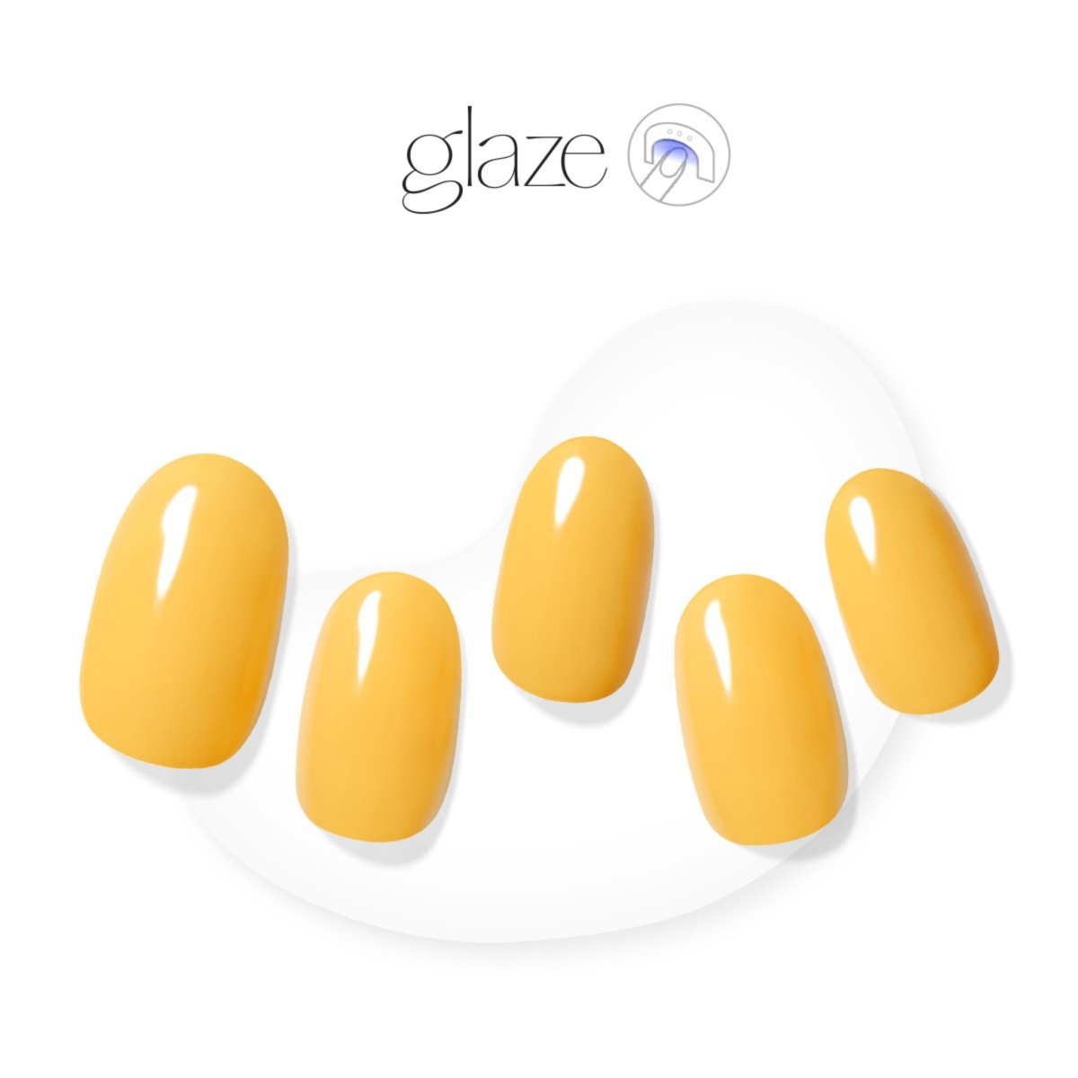 Mango Yellow - Glaze Art - Manicure - Dashing Diva Singapore