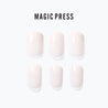 Marshmallow - Magic Press Art - Manicure - Dashing Diva Singapore