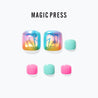 Neon Aurora Ice - Magic Press Premium - Pedicure - Dashing Diva Singapore