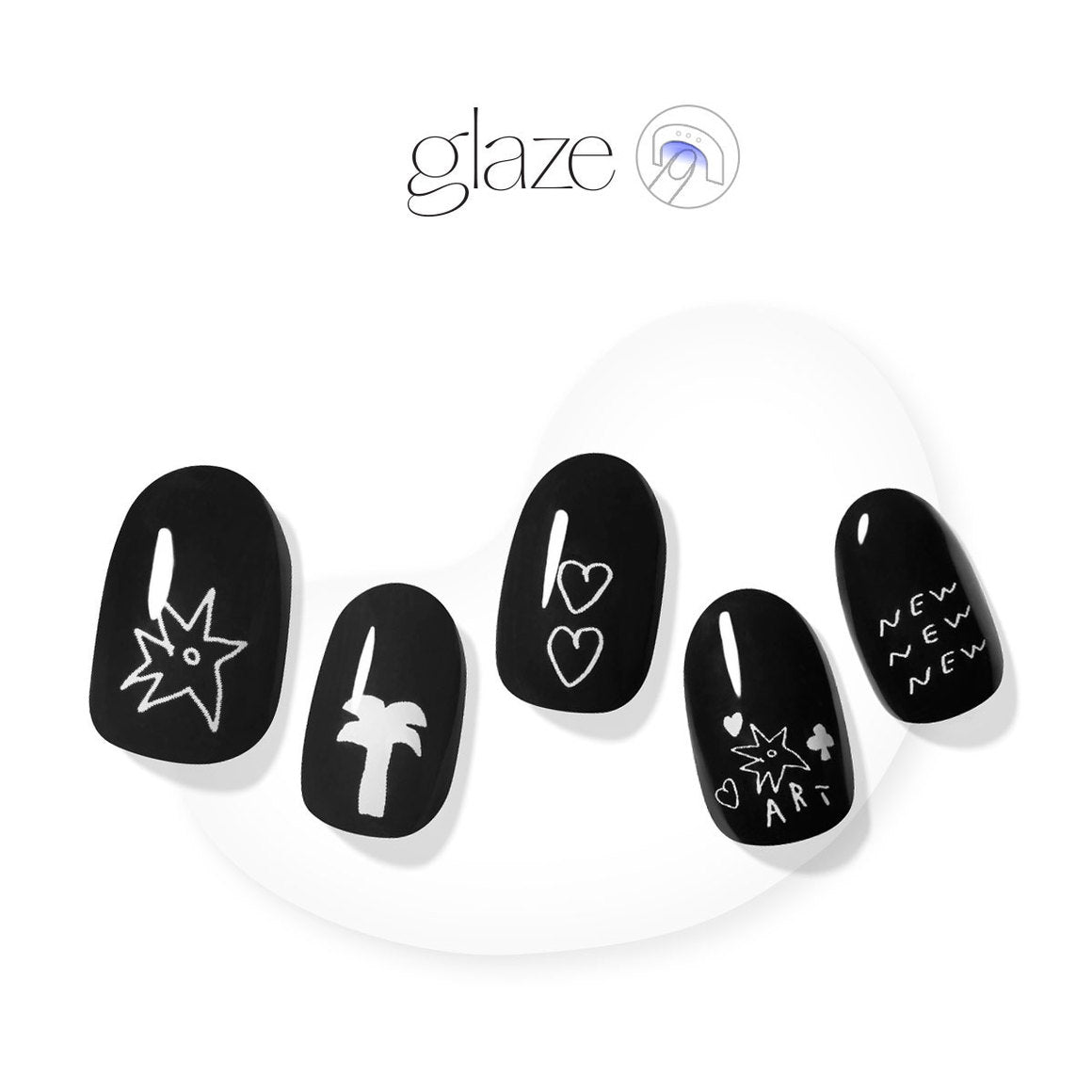 New New Nail - Glaze Art - Manicure - Dashing Diva Singapore