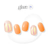 Orange Glass - Glaze Art - Manicure - Dashing Diva Singapore