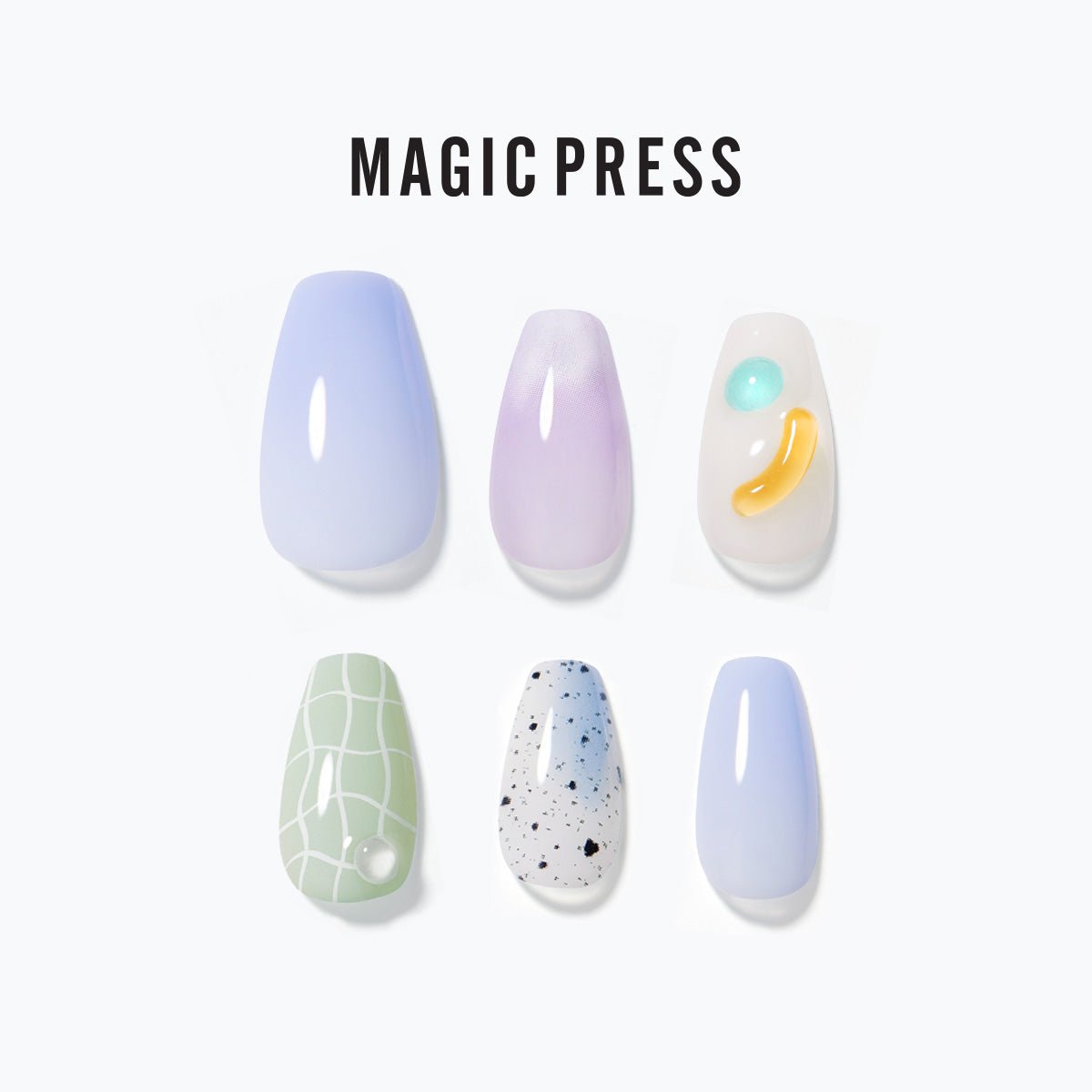 Pastel Film - Magic Press Art - Manicure - Dashing Diva Singapore