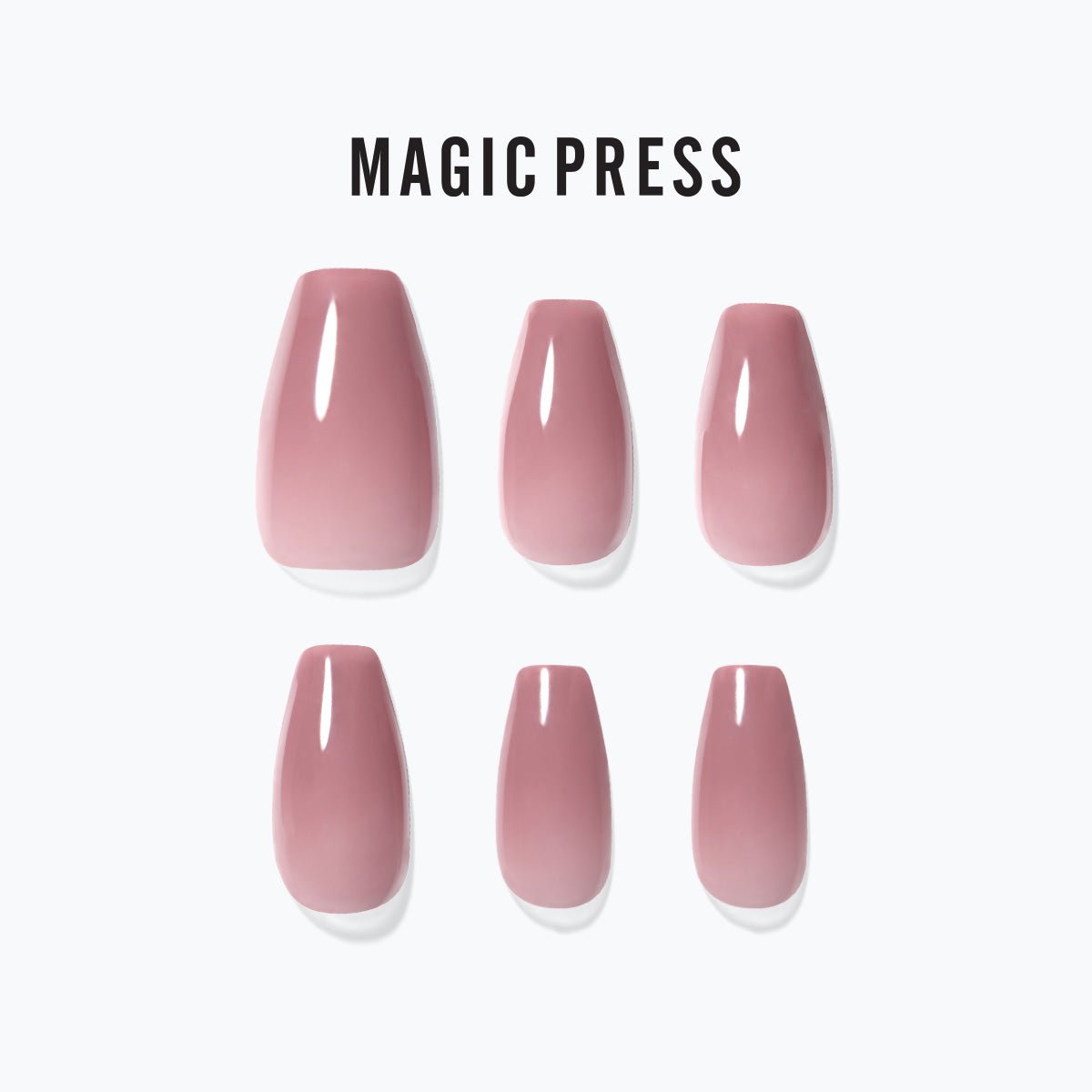Pink Rouge - Magic Press Art - Manicure - Dashing Diva Singapore
