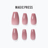 Pink Rouge - Magic Press Art - Manicure - Dashing Diva Singapore