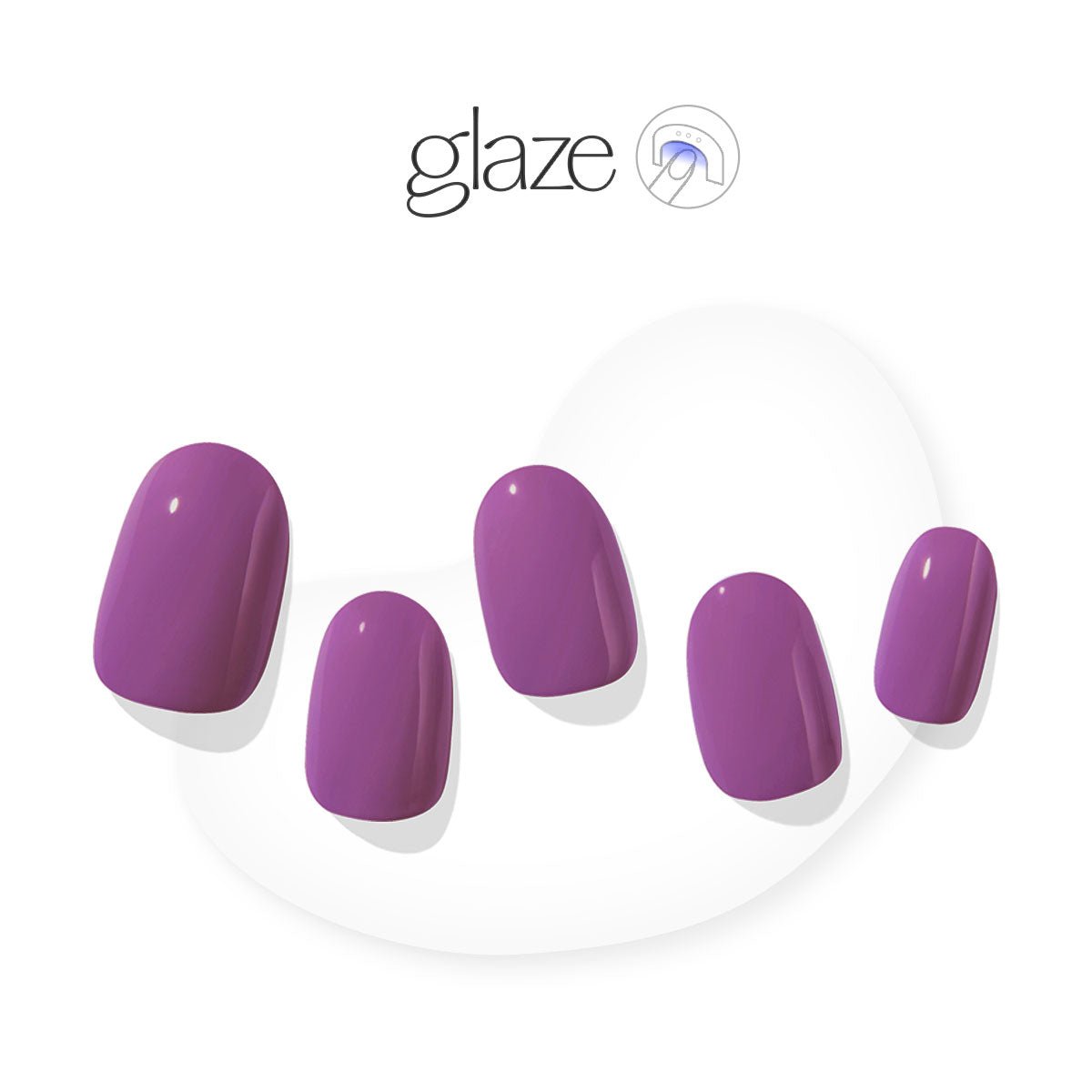 Purple Twist - Glaze Art - Manicure - Dashing Diva Singapore