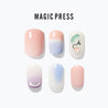 Rainbow Sherbet - Magic Press Art - Manicure - Dashing Diva Singapore