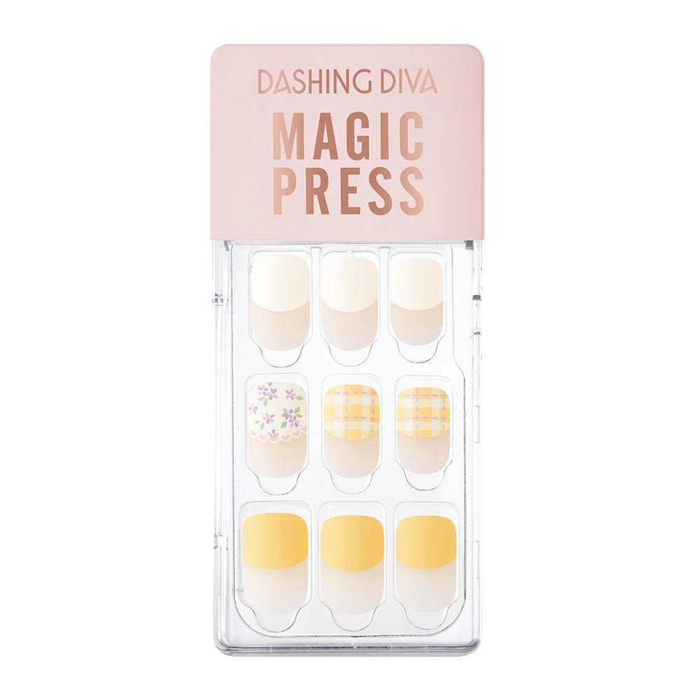 Retro Picnic - Magic Press Art - Manicure - Dashing Diva Singapore