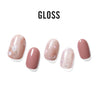 Romantic Rose - Gloss Gel Strip - Manicure - Dashing Diva Singapore