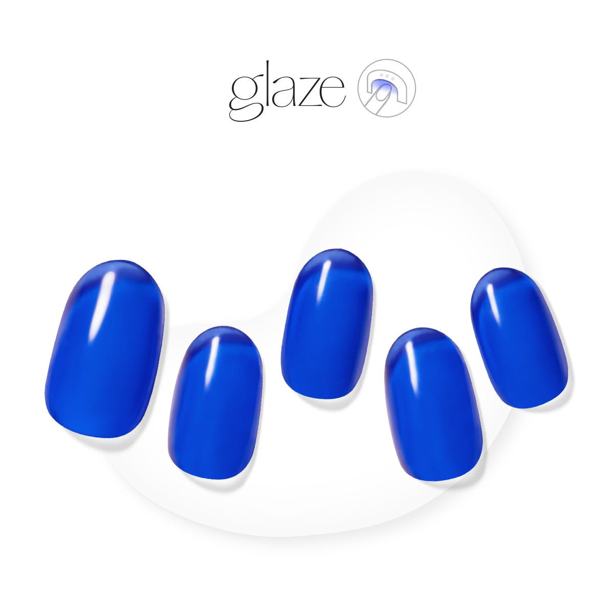 Royal Blue - Glaze Art - Manicure - Dashing Diva Singapore