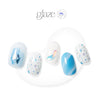 Santorini Blue - Glaze Art - Manicure - Dashing Diva Singapore