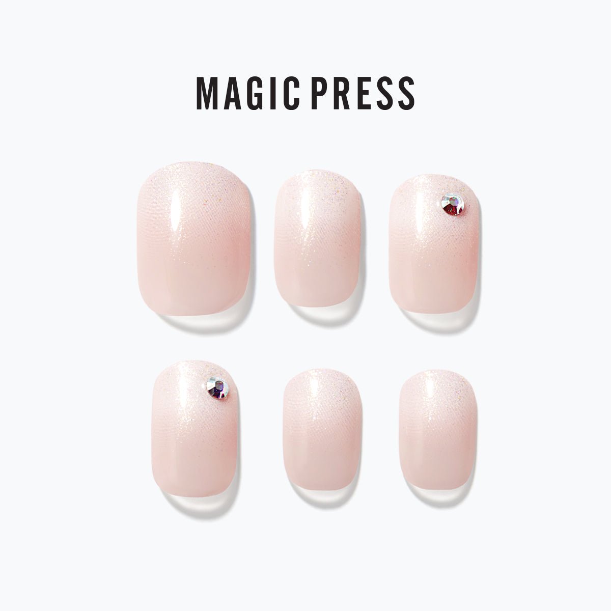 Shining White - Magic Press Art - Manicure - Dashing Diva Singapore