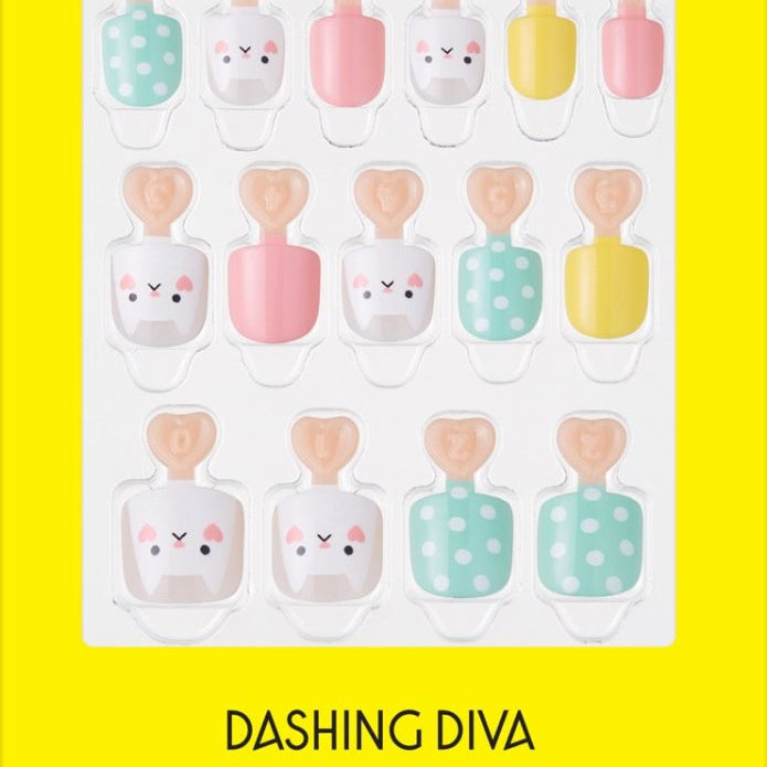 Shy Kitty (KIDS) - Magic Press KIDS - Manicure - Dashing Diva Singapore