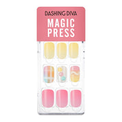 Soft Candy - Magic Press Art - Manicure - Dashing Diva Singapore