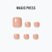 Special Pink - Magic Press Art - Pedicure - Dashing Diva Singapore