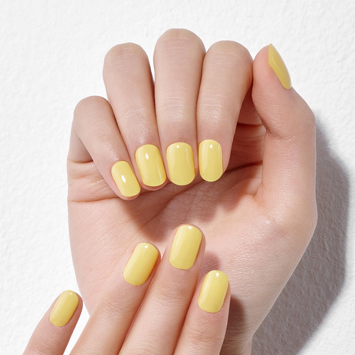 Sunny Yellow - Glaze Art - Manicure - Dashing Diva Singapore