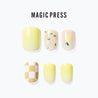 Sweet Lemon - Magic Press Art - Manicure - Dashing Diva Singapore