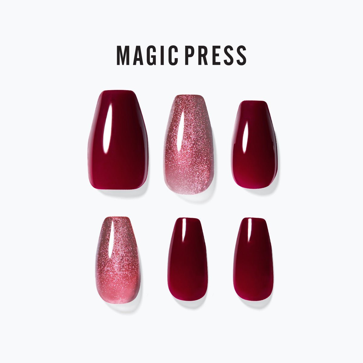 Wine Sorbet - Magic Press Premium - Manicure - Dashing Diva Singapore