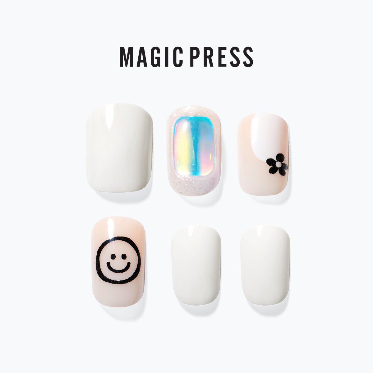 With Smile - Magic Press Premium - Manicure - Dashing Diva Singapore